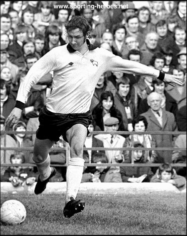 Rod Thomas - Derby County - League appearances.