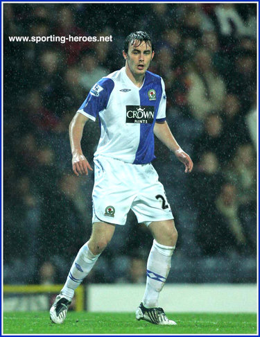 Keith Treacy - Blackburn Rovers - League Appearances