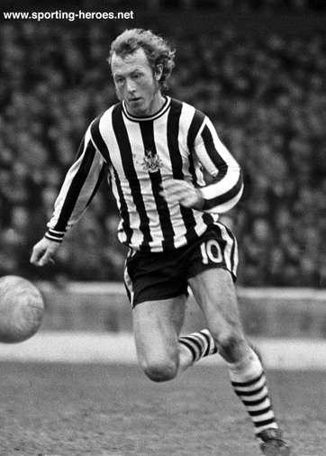 John Tudor - Newcastle United - League appearances.