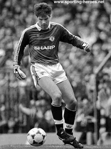 Chris Turner - Manchester United - League appearances.