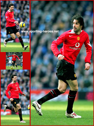 Ruud Van Nistelrooy - Manchester United - League appearances for Man Utd.