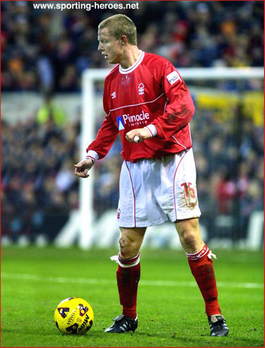 Tony Vaughan - Nottingham Forest - League appearances.