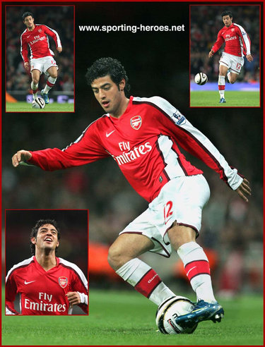 Carlos Vela - Arsenal FC - Premiership Appearances .