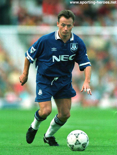 Mark Ward - Everton FC - League Appearances