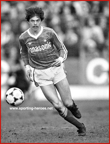 Peter Ward - Nottingham Forest - League appearances.