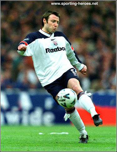 Paul Warhurst - Bolton Wanderers - League appearances.