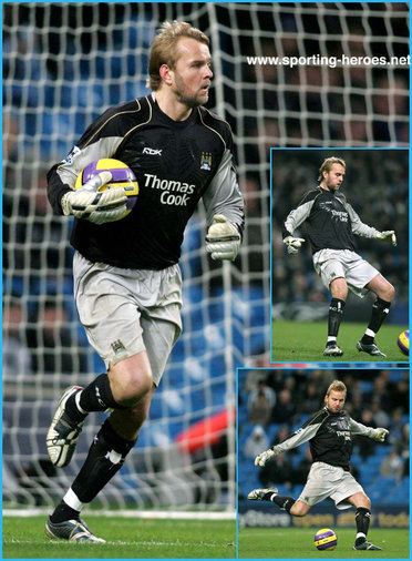 Nicky Weaver - Manchester City - Premiership Appearances.