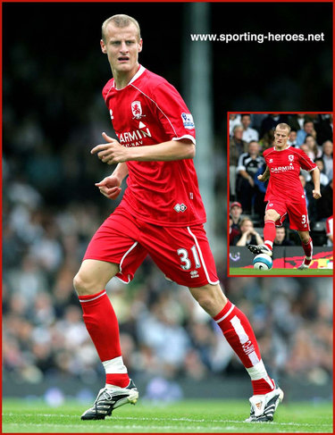 David Wheater - Middlesbrough FC - League Appearances.