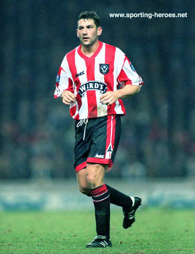 David White - Sheffield United - League appearances.