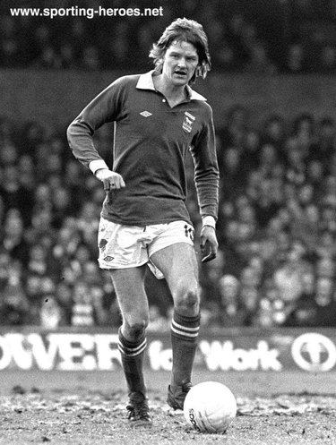 Trevor Whymark - Ipswich Town FC - League appearances for The Tractor Boys.