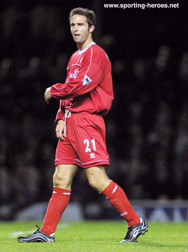 Mark A. WILSON - Middlesbrough FC - League appearances.