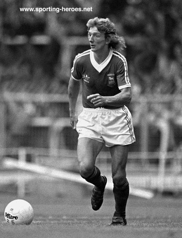 Clive Woods - Ipswich Town FC - League appearances for Ipswich.