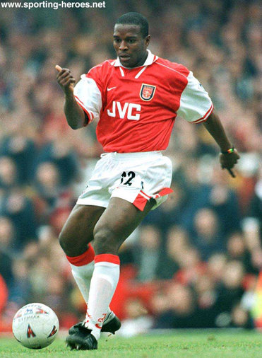 Christopher Wreh - Arsenal FC - Premiership Appearances