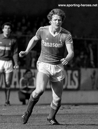 Willie Young - Nottingham Forest - League Appearances