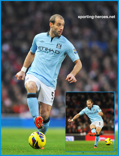 Pablo Zabaleta - Manchester City - Premiership Appearances