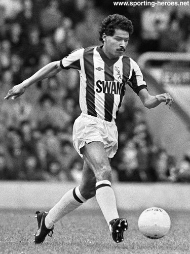 Romeo Zondervan - West Bromwich Albion - League appearances for W.B.A.