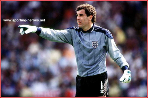 Peter Shilton - England - Biography of his International goalkeeping career for England. The final years.