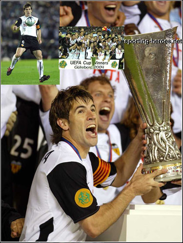 David Albelda - Valencia - Final Copa de la UEFA 2004