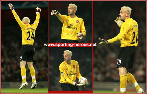 Manuel Almunia - Arsenal FC - UEFA Champions League 2007/08