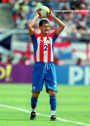 Francisco Arce - Paraguay - FIFA Copa del Mundo 2002 World Cup.