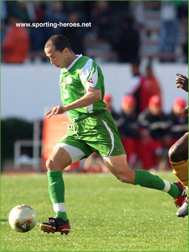 Salim Aribi - Algeria - Coupe d'Afrique des Nations 2004