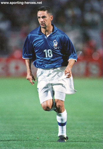 Roberto Baggio - Italian footballer - FIFA Campionato del Mondo 1998