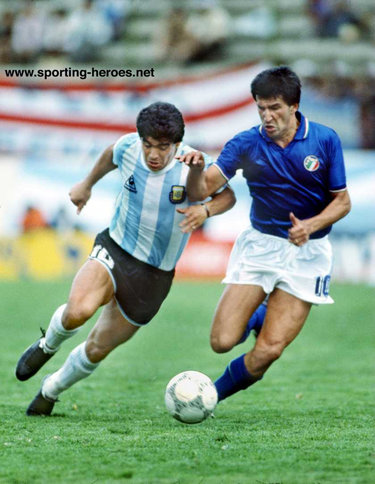 Salvatore Bagni - Italian footballer - FIFA Campionato del Mondo 1986