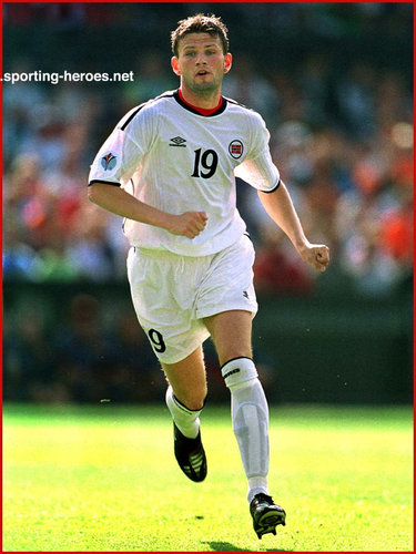 Eirik Bakke - Norway footballer - UEFA Europeisk Mesterskap 2000