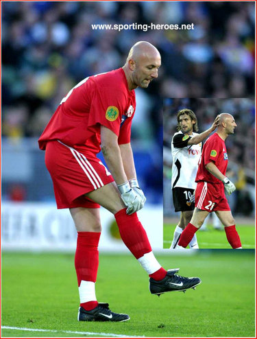 Fabien Barthez - Olympique De Marseille - Finale de la Coupe UEFA 2004