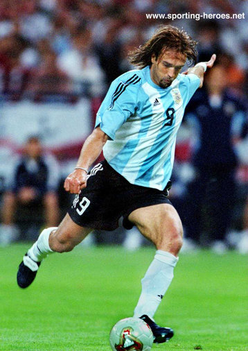 Gabriel Batistuta - Argentina - FIFA Copa del Mundo 2002/1998/1994 World Cups.