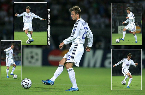 David Beckham - Real Madrid - UEFA Champions League 2006/07