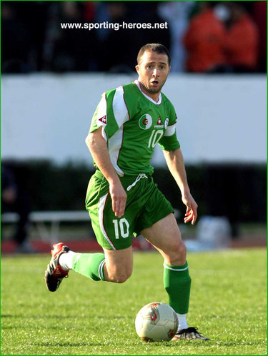 Djamel Belmadi - Algeria - Coupe d'Afrique des Nations 2004