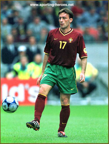 Paulo Bento - Portugal - UEFA Campeonato do Europa 2000 European Championships.