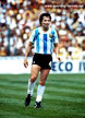 Daniel BERTONI - Argentina - FIFA Copa del Mundo 1978