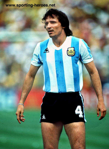 Daniel Bertoni - Argentina - FIFA Copa del Mundo 1982