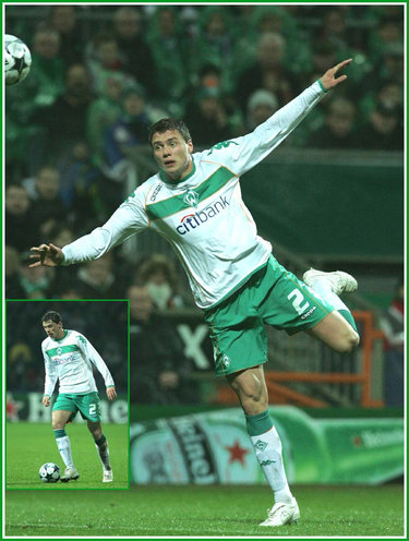 Sebastian Boenisch - Werder Bremen - UEFA Champions League 2008/09