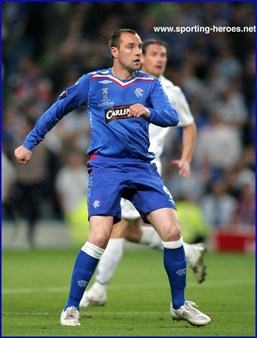 Kris Boyd - Glasgow Rangers - UEFA Cup Final 2008