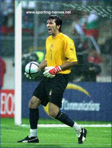 Gianluigi Buffon - Italian footballer - UEFA Campionato del Europea 2004