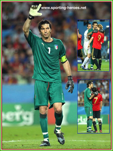 Gianluigi Buffon - Italian footballer - UEFA Campionato del Europea 2008 European Champs.