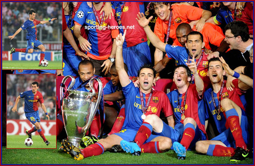 Sergio Busquets - Barcelona - Final UEFA Champions League 2008/09