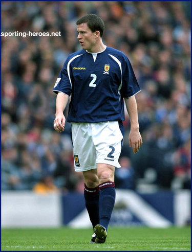 Gary Caldwell - Scotland - FIFA World Cup 2006 Qualifying