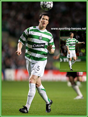 Gary Caldwell - Celtic FC - UEFA Champions League 2006/07