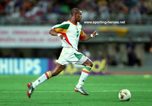 Henri Camara - Senegal - FIFA Coupe du Monde 2002 World Cup Finals.