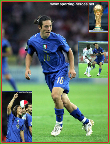 Mauro Camoranesi - Italian footballer - FIFA Campionato del Mondo 2006 World Cup Final.