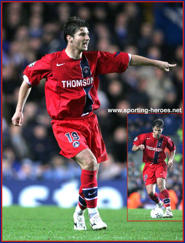 Lorik Cana - Paris Saint-Germain - UEFA Champions League 2004/05