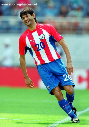 Jose Cardozo - Paraguay - FIFA Copa del Mundo 2002