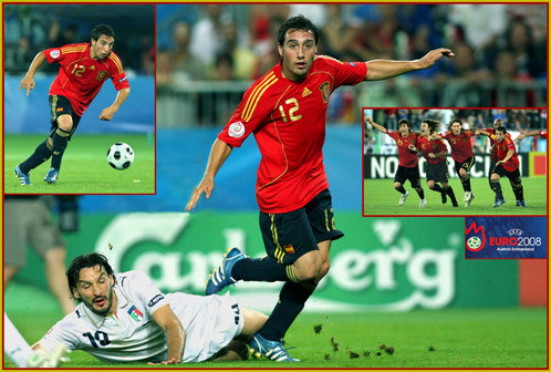 Santiago Cazorla - Spain - UEFA Campeonato Europa 2008 European Football Championships.