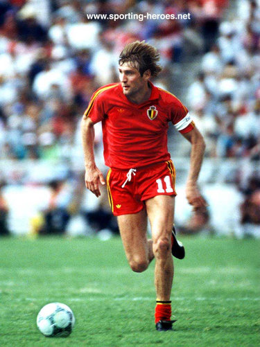 Jan Ceulemans - Belgium - FIFA Coupe du Monde/Wereldbeker 1986