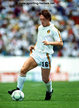 Nico CLAESEN - Belgium - FIFA Coupe du Monde/Wereldbeker 1986