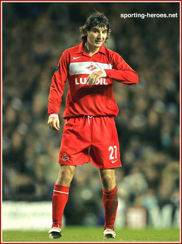 Serghei Covalciuc - Spartak Moscow - UEFA Cup 2008/09